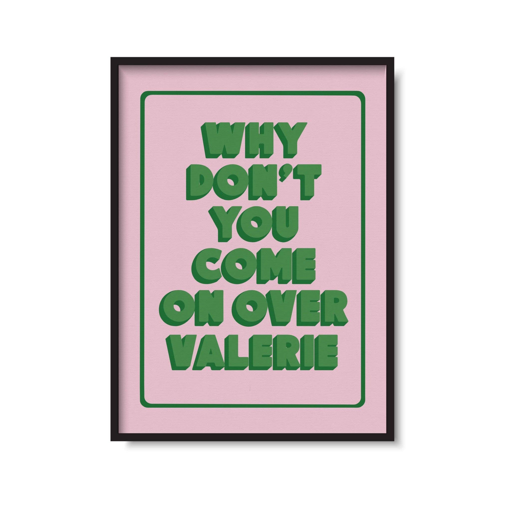 Twisted Rebel Designs - Wholesale Art Print - Valerie  Print1