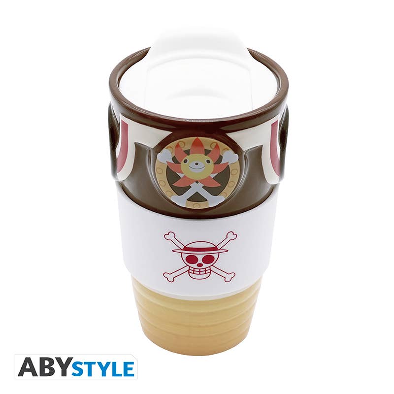 ABYstyle - Wholesale Insulated Mug/Tumbler - One Piece Thousand Sunny Ceramic Travel Mug 14 Oz0
