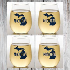 12.75oz Decal Wine Glass  East Carolina University at $14.99 only from The  Memory Company