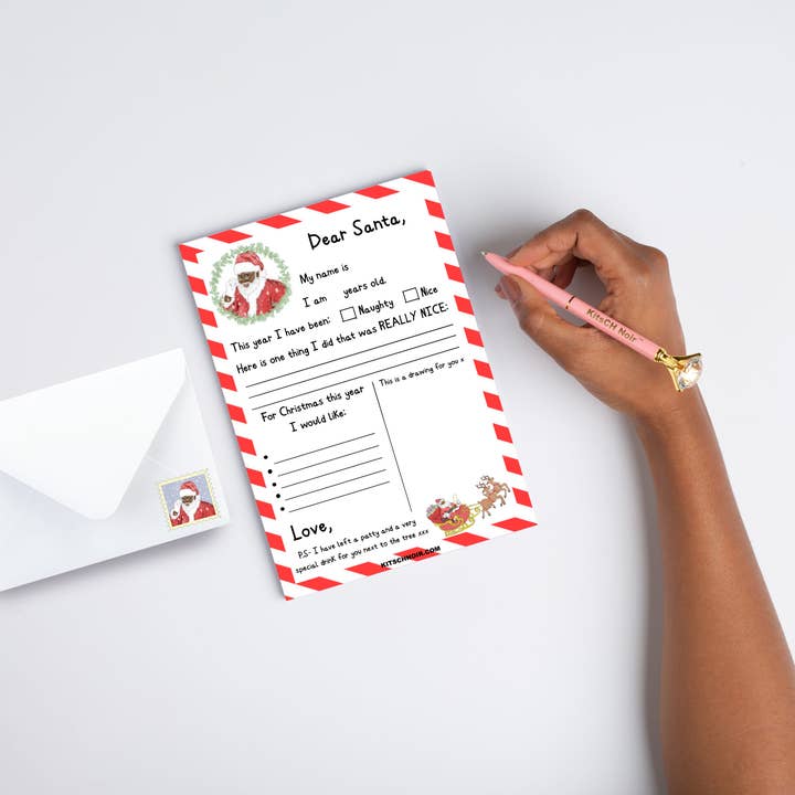 Carta a Papá Noel para venta al por mayor de KitsCH Noir