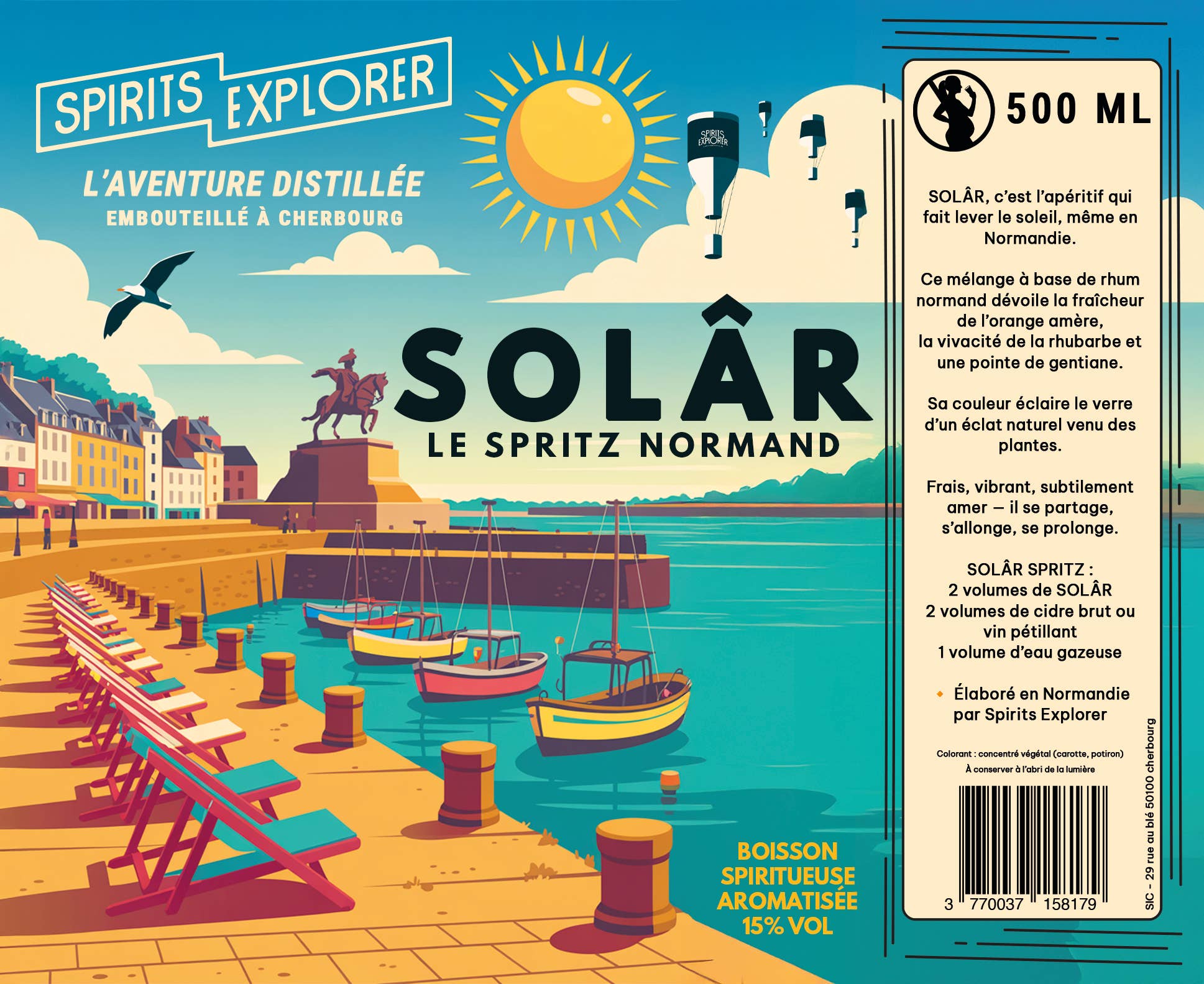 Spirits Explorer - Vendita all'ingrosso Mix/sciroppo per cocktail - Solâr - lo spritz normanno1