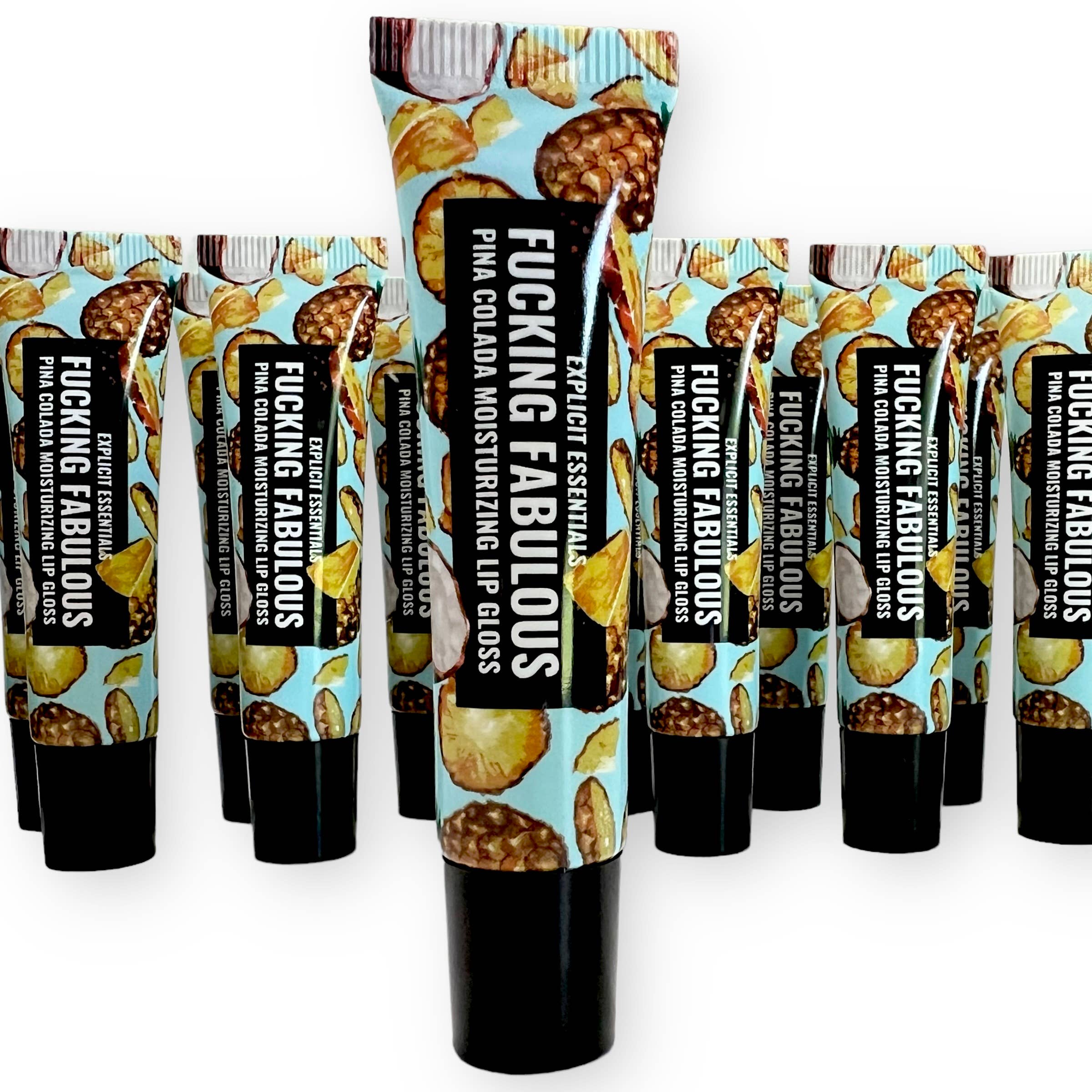 Explicit Essentials - Wholesale Lip Gloss - Fcking Fabulous Pina Colada Lip Gloss2