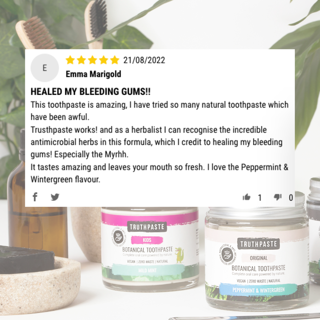 Truthpaste - Wholesale Toothpaste - Peppermint & Wintergreen natural toothpaste. Zero waste3