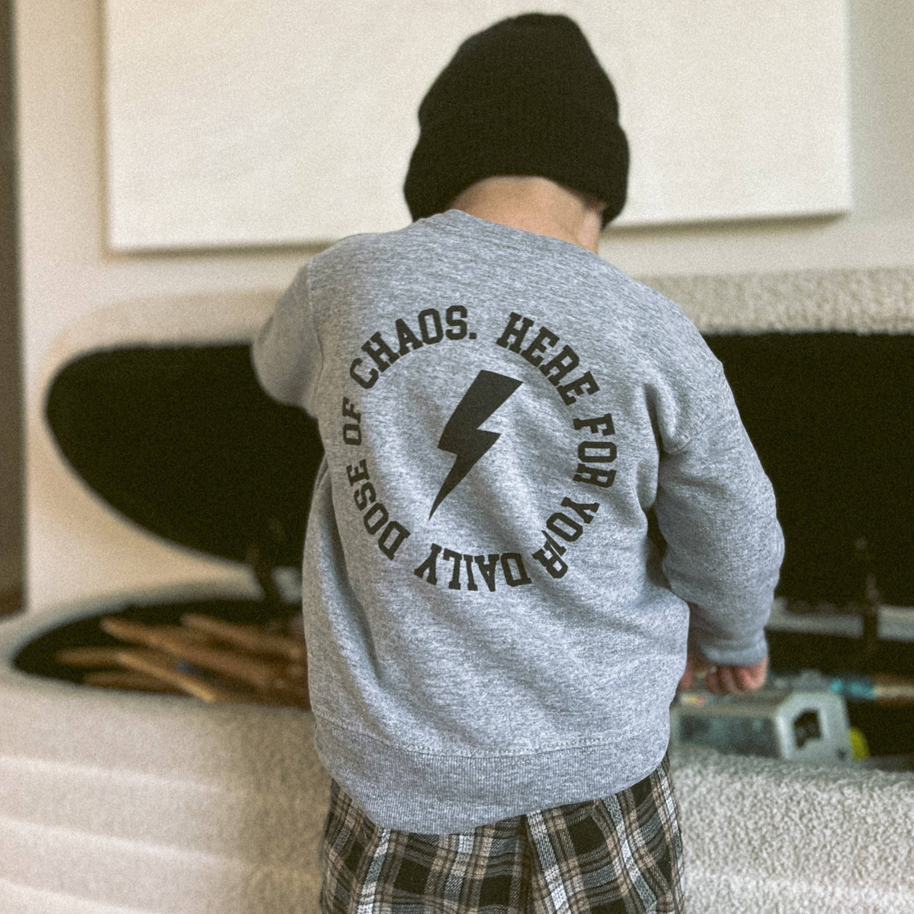 Denver James – Engroshandel Sweatshirt - Børn – Rad Kids Crew Sweatshirt7