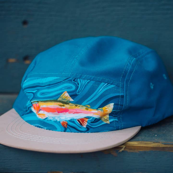 Rainbow Trout Hat for wholesale by Sophia Ray Mountain Goods