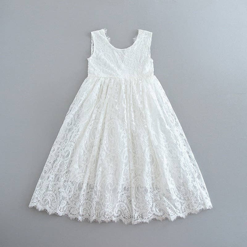 Nicolette's Couture - Wholesale Dress - Kids - The Ophelia Dress - White3