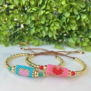 wholesale crystal miyuki beaded bracelet pulseras