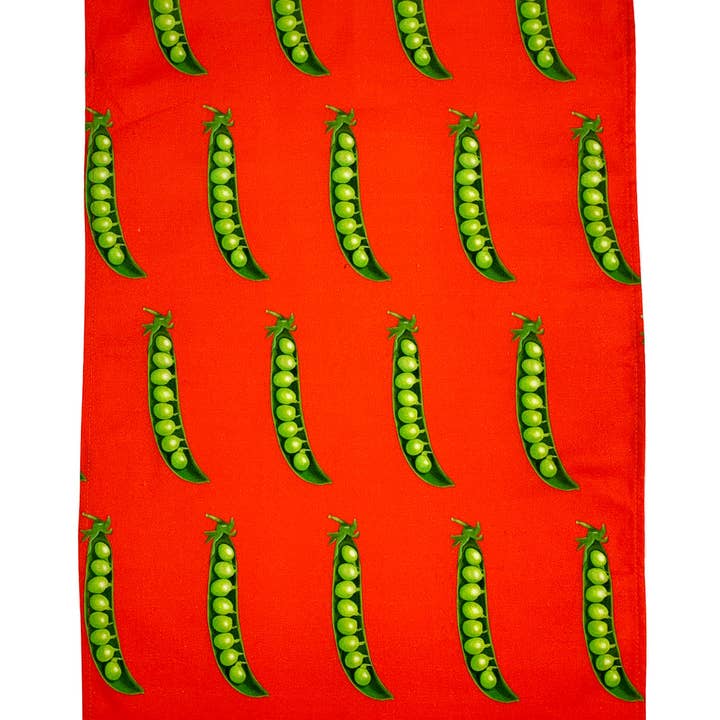 Pea Tea Towel for wholesale by Emilia Hunt