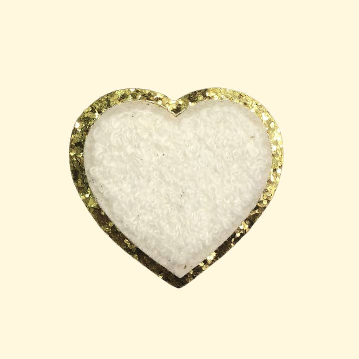 Bomaline - Venta al por mayor Parches - Parches y pegatinas termoadhesivas con borde dorado en forma de mini corazones