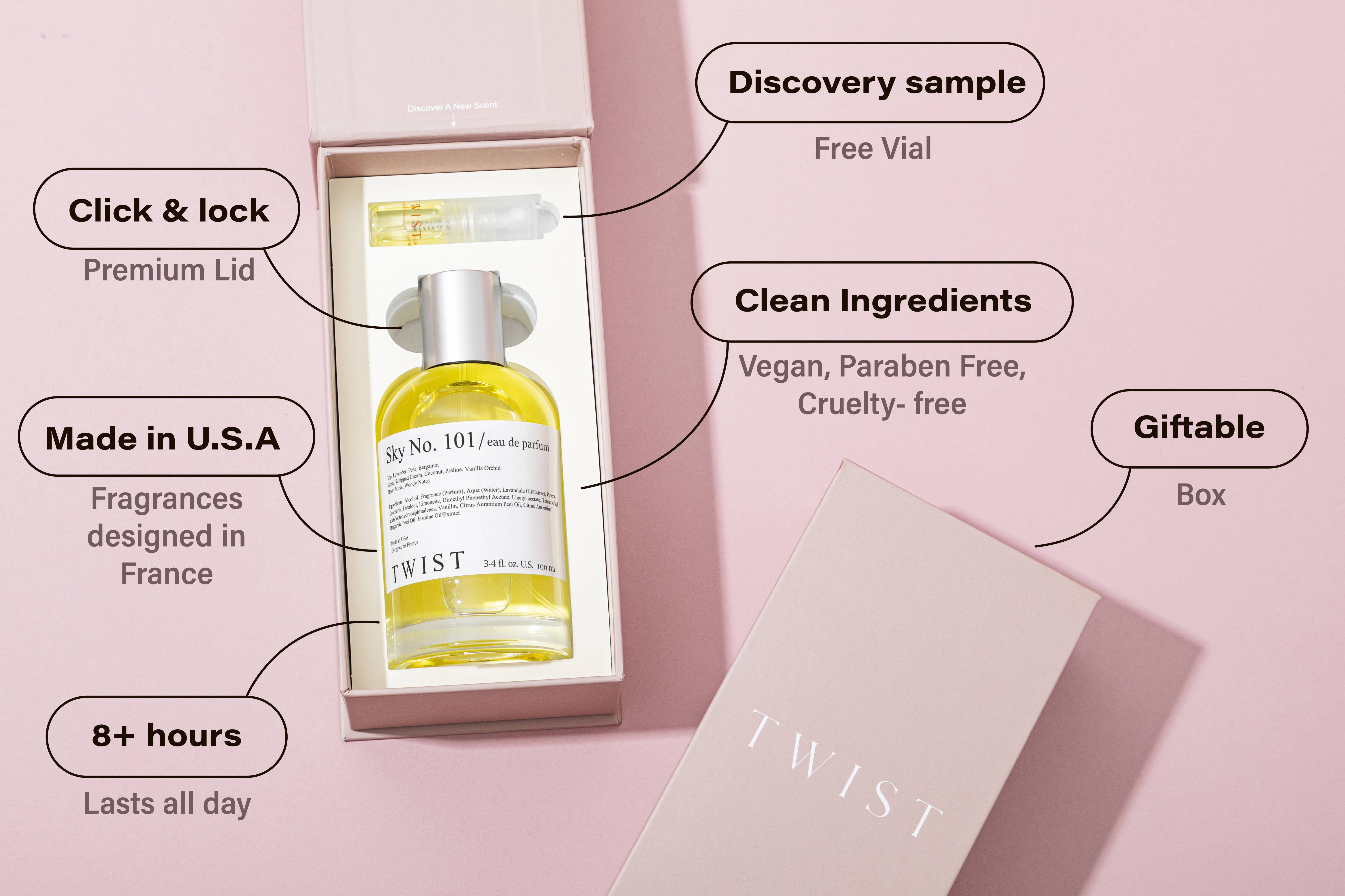 Twist Perfumes – Engroshandel Parfume/eau de toilette – Twist Sky nr. 101 - A. Grande's Cloud Parfume1