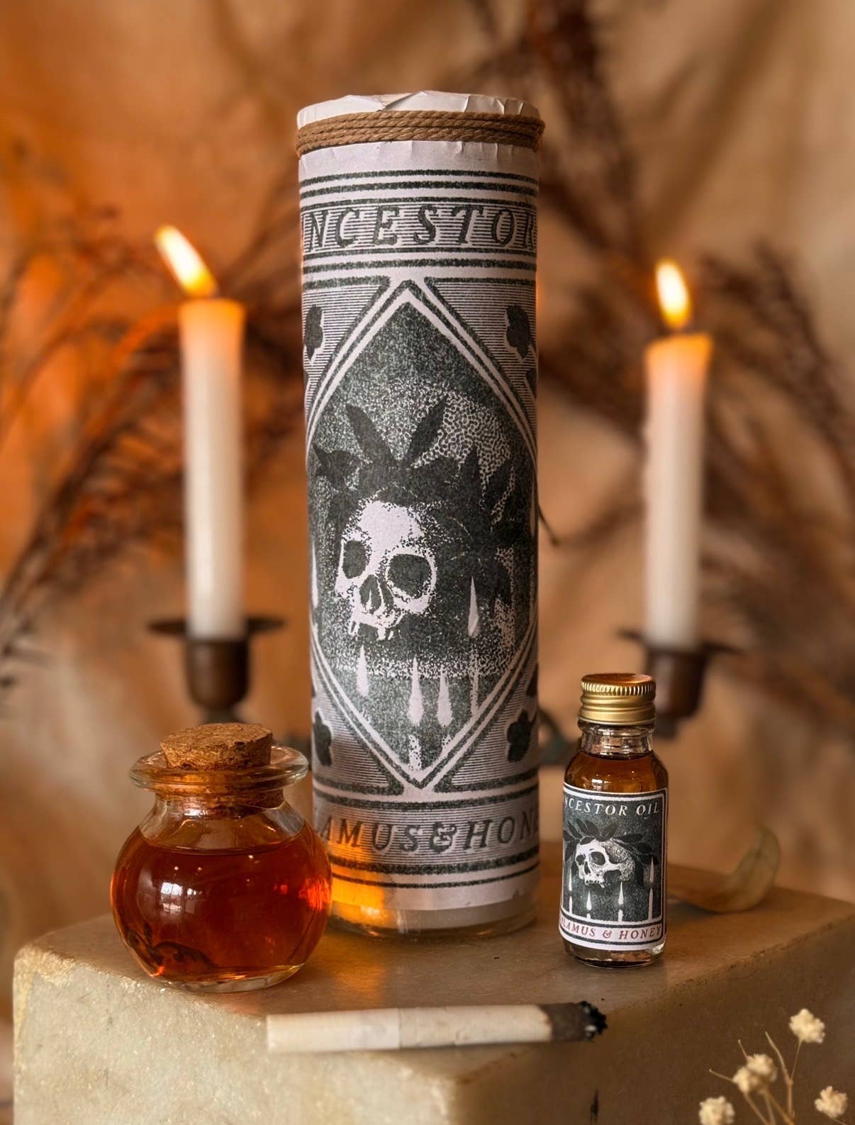 Calamus & Honey - Wholesale Votive Candle - Ancestor 7-Day Fixed Candle2