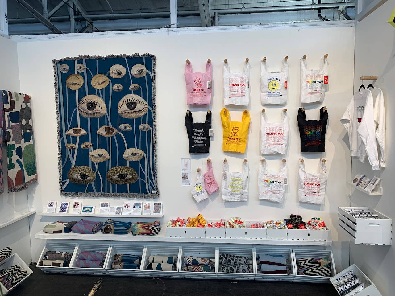 OPEN EDITIONS - Wholesale Tote Bag - Unisex - Thank You Tote // Red TYTY On White // Lauren DiCioccio9