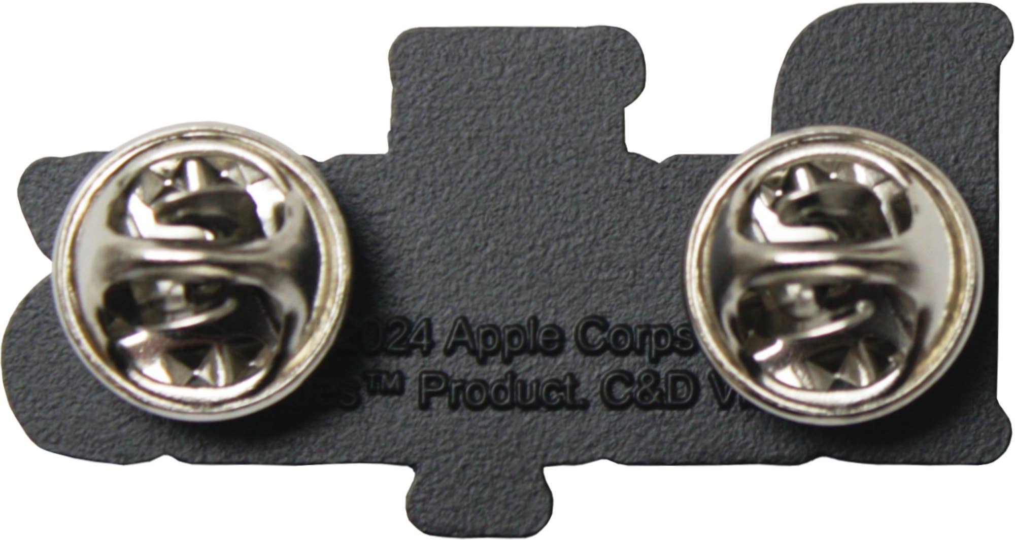 Square Deal Recordings & Supplies – Engroshandel Reversnål/knap – Emaljepin - The Beatles - Klassisk Sort og Hvidt Logo2