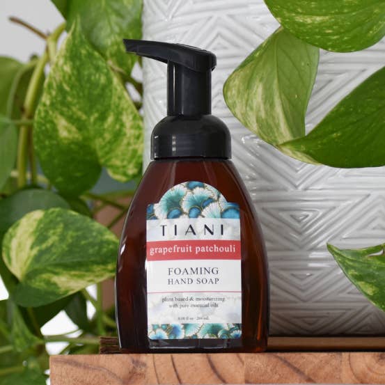 Foaming Soap: Grapefruit Patchouli for wholesale by Tiani Body Care