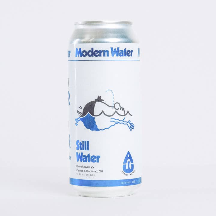 Modern Water 16oz Still Water Aluminum Can (24pk) for wholesale by Modern Water