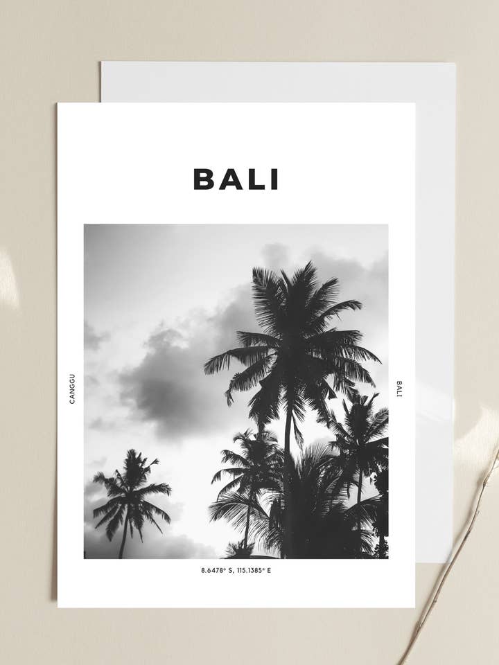 Bali 'Indo-Glow' Druck für den Großhandel von The Travel Edit