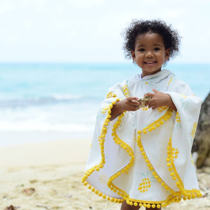 Kids Poncho | Ti Fruit for wholesale by Les Antillaises
