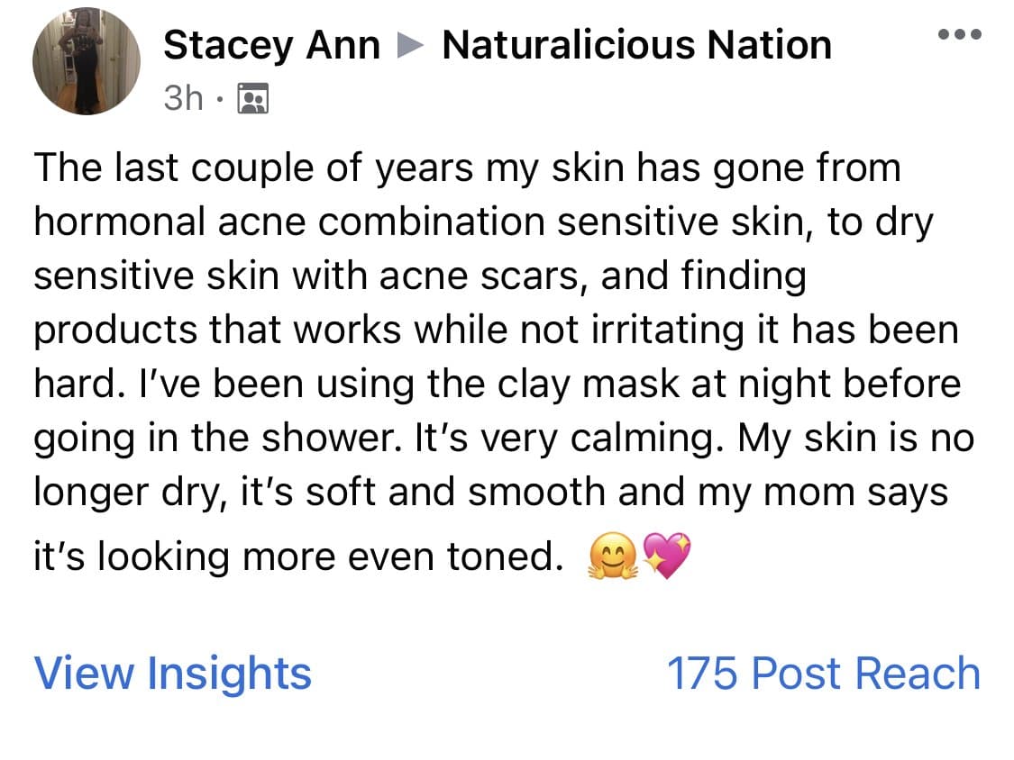 Naturalicious - Wholesale Skincare Face Mask - Flawless Canvas Face Masque5