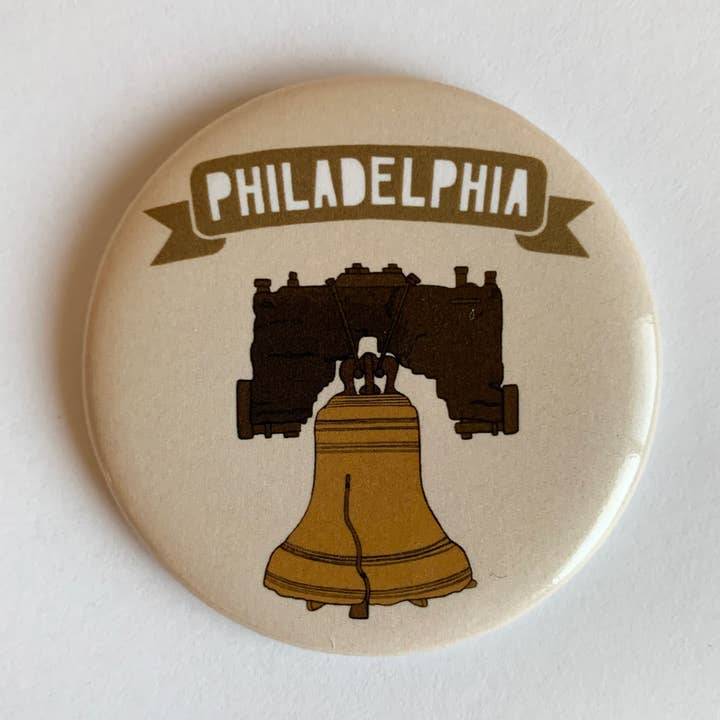 Philadelphia Liberty Bell Magnet Philly PA Souvenir for wholesale by Made by Nilina