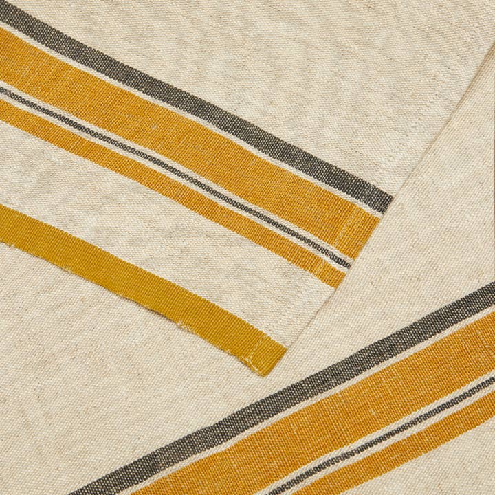 Antibes Natural & Mustard Napkin, Set of 4 for wholesale on Faire3