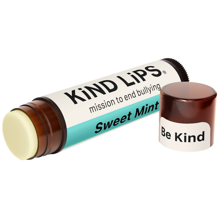 Organic Lip Balm, Sweet Mint, Kind Lips, 10 Pack Refill for wholesale by Kind Lips