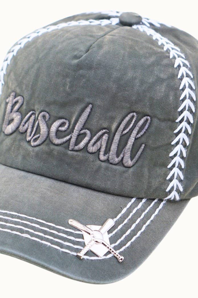 Olive & Pique - Vendita all'ingrosso Cappellino da baseball - Unisex - Cappello a Tema con Ricamo 3D e Cuciture da Baseball7