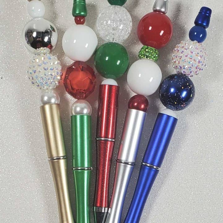 Stylo décoratif : Joyeuses Fêtes pour la vente par Thorneapple Designs