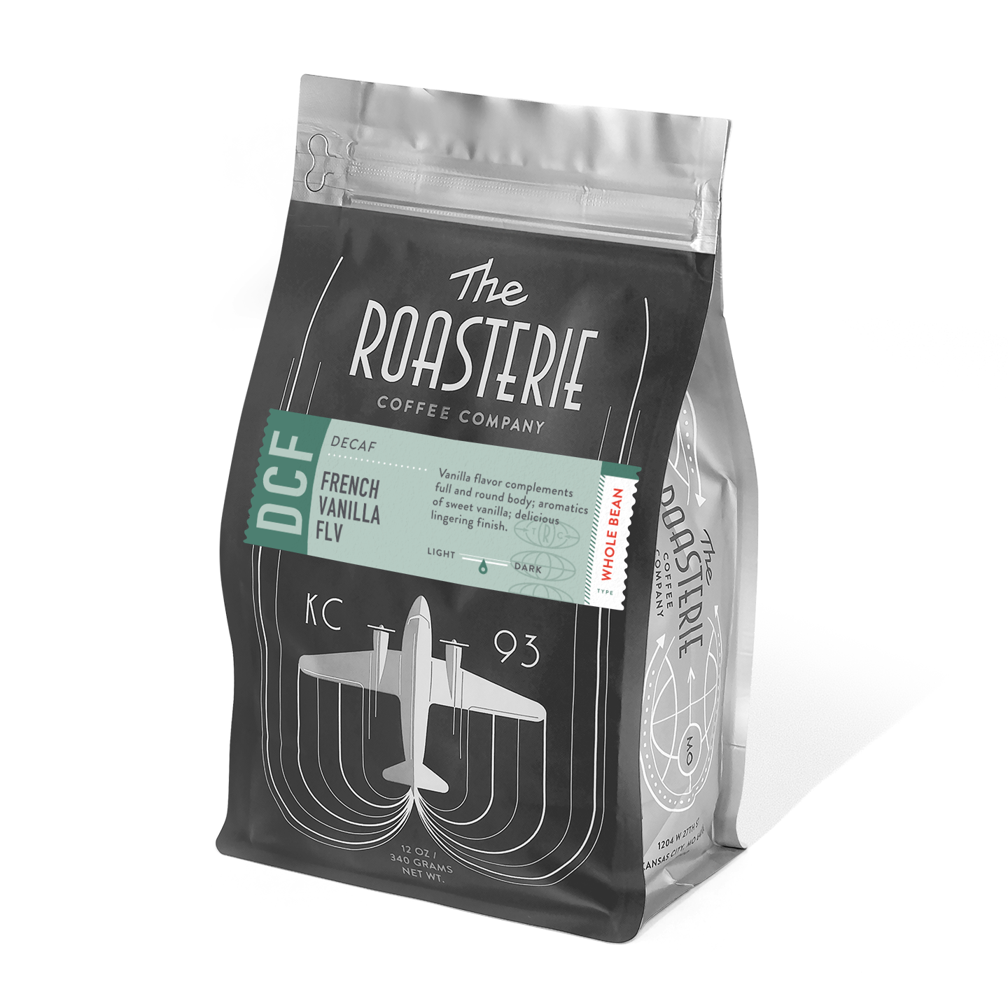 The Roasterie - Venta al por mayor Café en grano - Descafeinado de vainilla francesa0