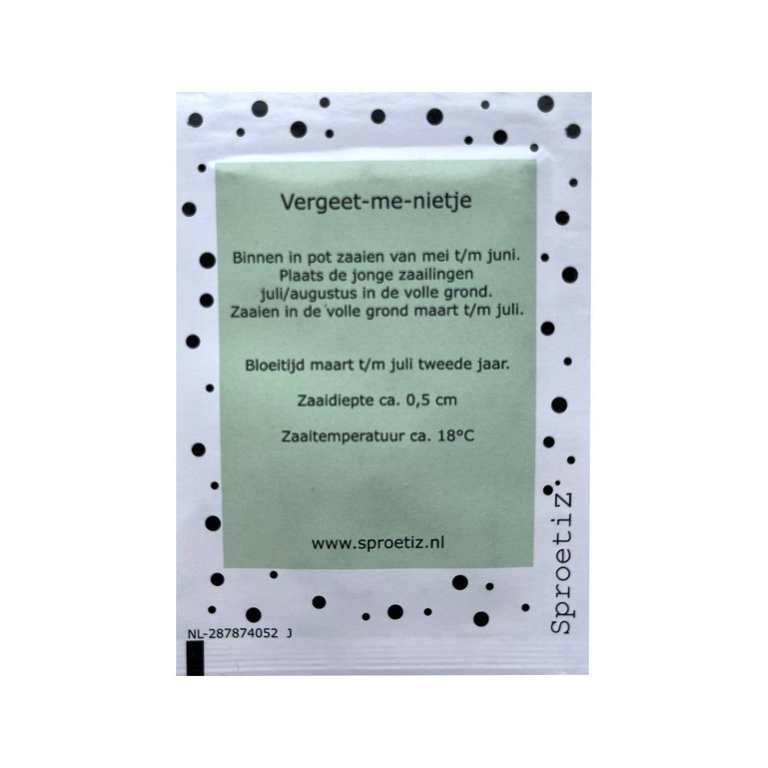 Sproetiz - Wholesale Plant Seeds - Packet of flower seeds - forget-me-nots - School year1