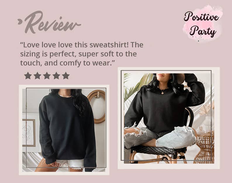 PositiveParty - Wholesale Graphic Sweatshirt - Women's - Valkyrie Symbolvalkyrie Symbol Sweatshirt2