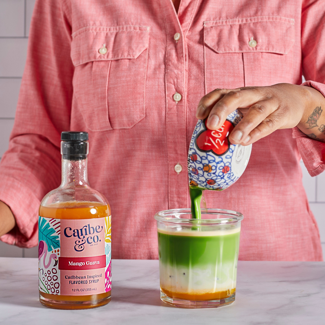 Caribe & Co. - Venta al por mayor Preparado/sirope para cóctel - Sirope Sabor Mango y Guayaba - TEMPORADA1