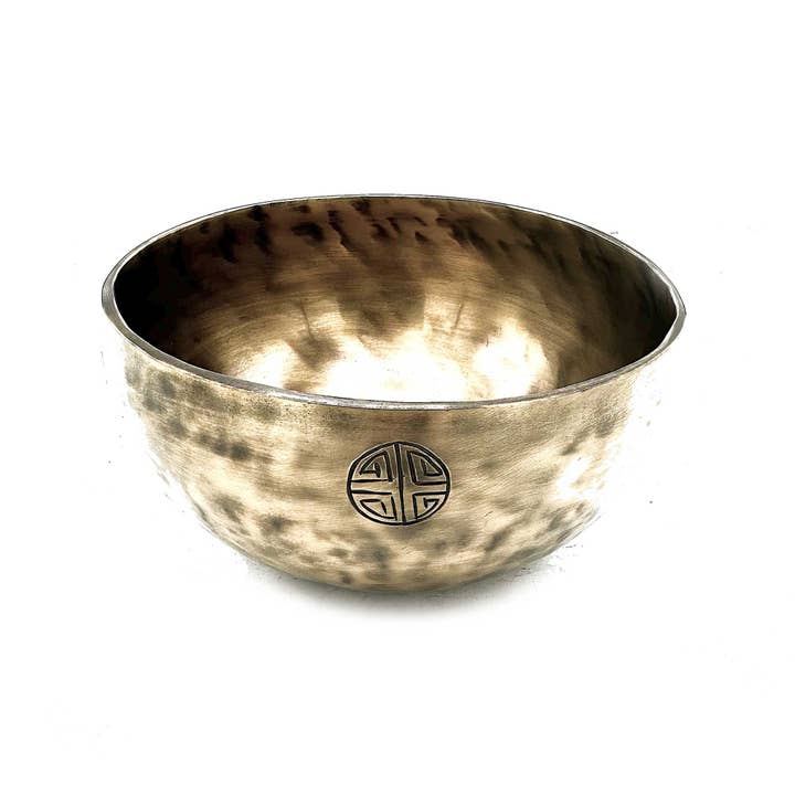 AW Artisan - Venta al por mayor Accesorios de yoga - Cuenco Tibetano Mediano Luna Nepalesa - (aprox 750g) - 15cm