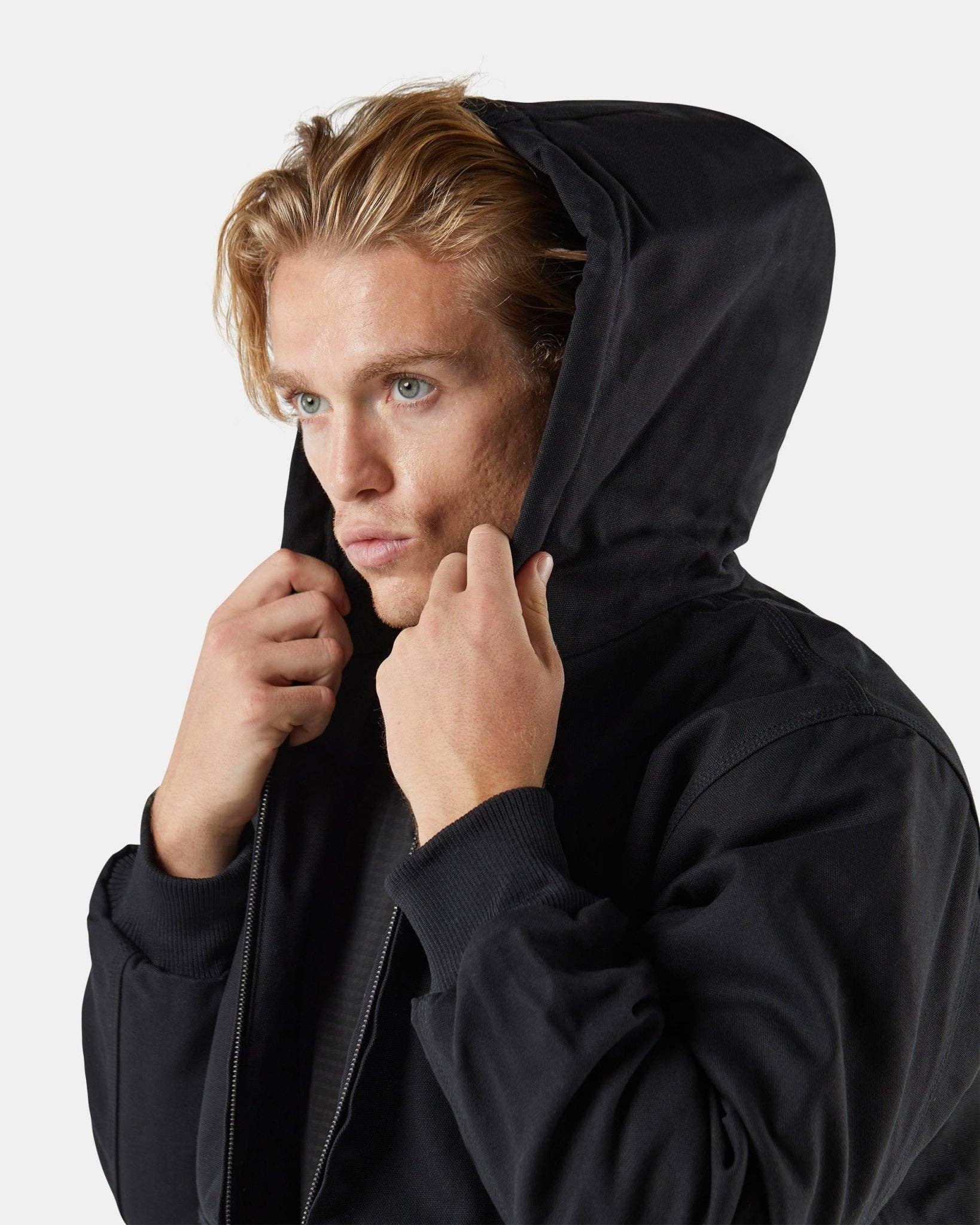 BAD WORKWEAR - Wholesale Jacket - Men's - BAD MICHIGAN™ HEAVY-DUTY COTTON CANVAS HOODED JACKET6