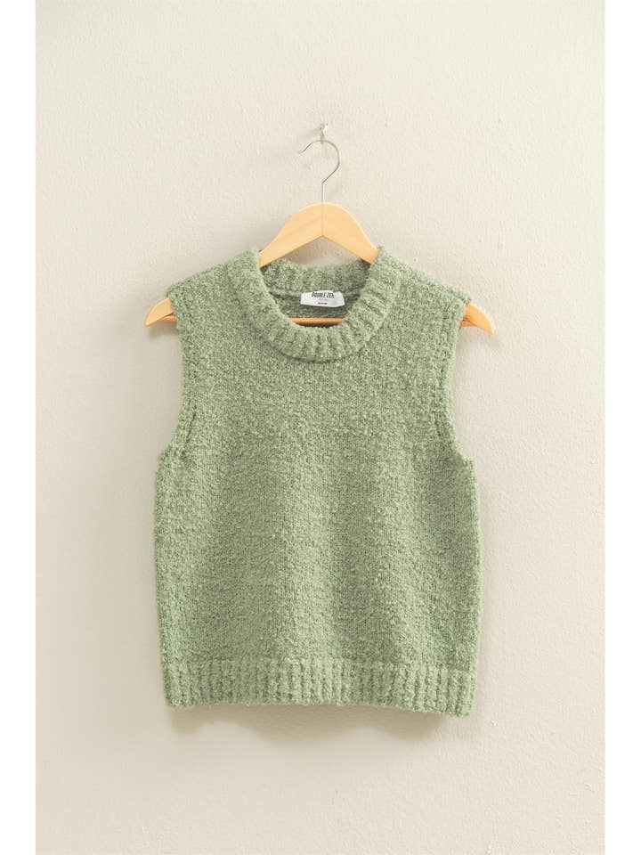 Rundhals ärmelloser Pullover für den Großhandel von HYFVE