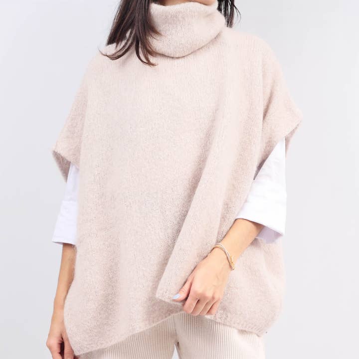Cecile Wang - Wholesale Knit Sweater - Women's - MCL23100 mohair turtleneck sweater