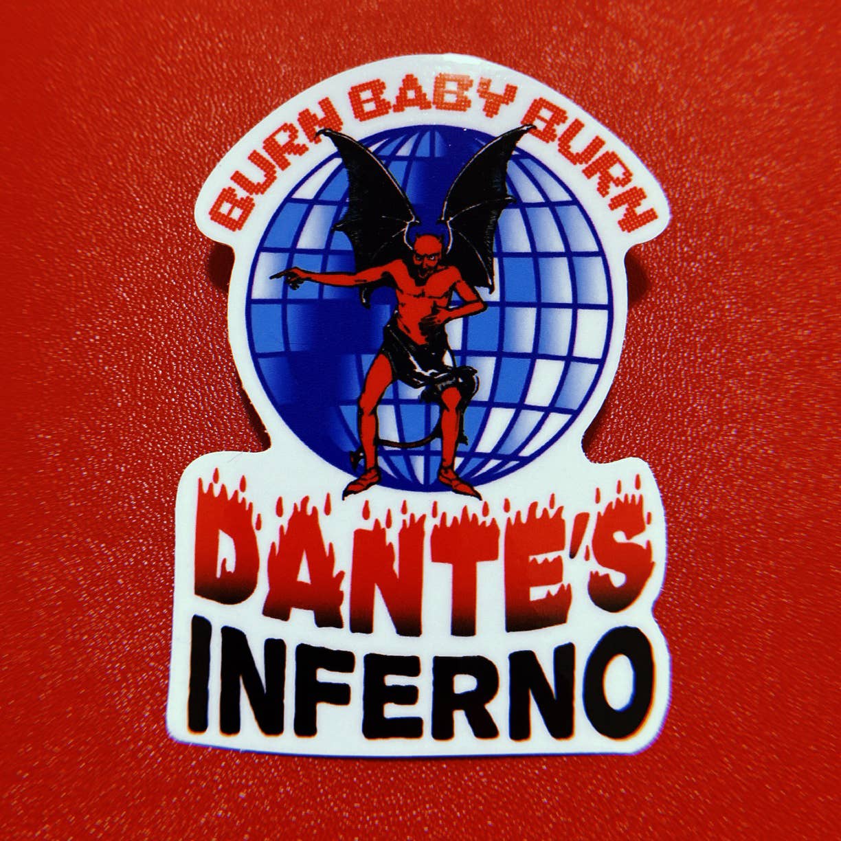 Elegant Bullsh*t - Vente Autocollant - Autocollant en vinyle brillant Dante's Disco Inferno1