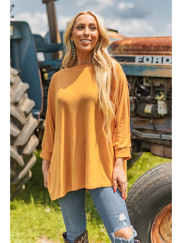 Dear Scarlett - Wholesale Tunic - Women's - Daily Light Hacci Top 0
