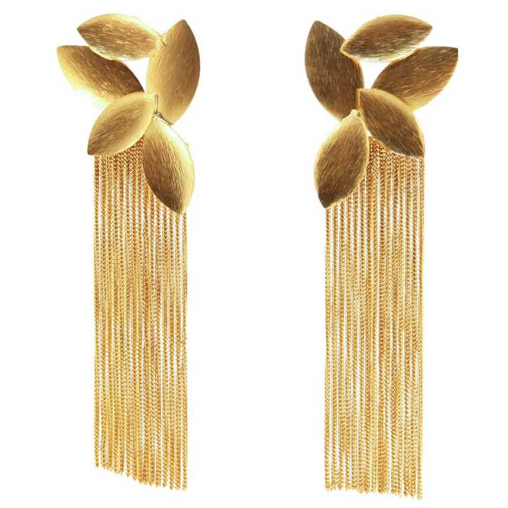 Alhelí Fringe Earrings for wholesale by ACUS