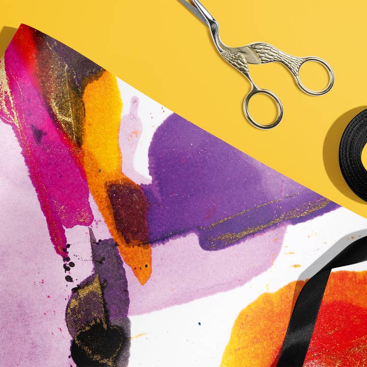 ABSTRACT - Gift Wrap ABGW01 for wholesale by Wendy Bell Designs