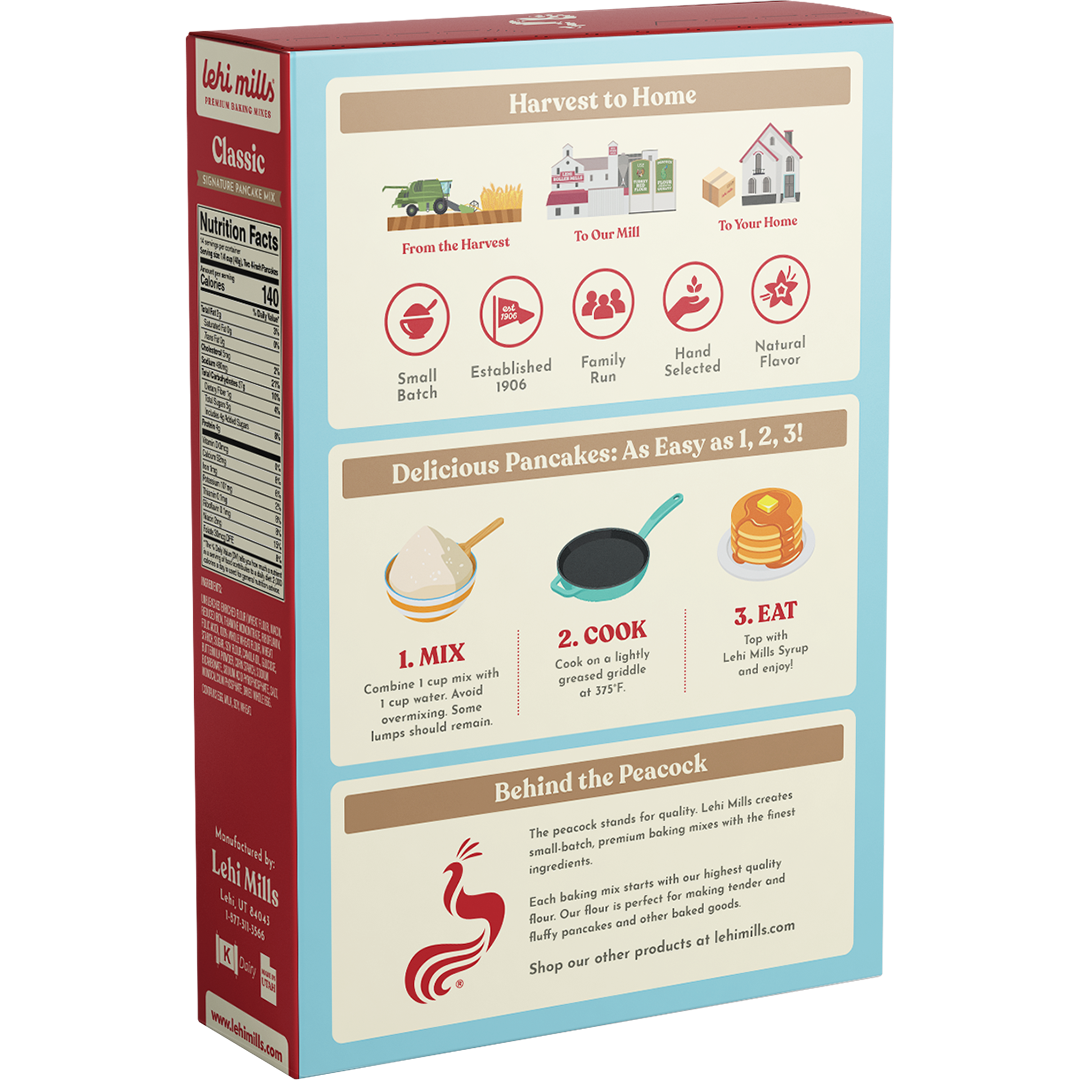 Lehi Mills - Wholesale Pancake Mix - Classic Pancake Mix1