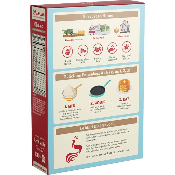 Lehi Mills - Wholesale Pancake Mix - Classic Pancake Mix1