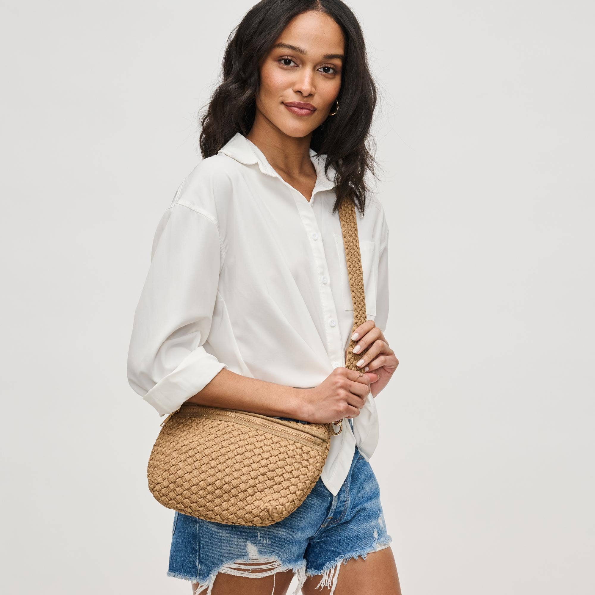 Sol and Selene – Engroshandel Crossbodytaske - Dame – Ethereal vævet bæredygtig crossbody-taske9