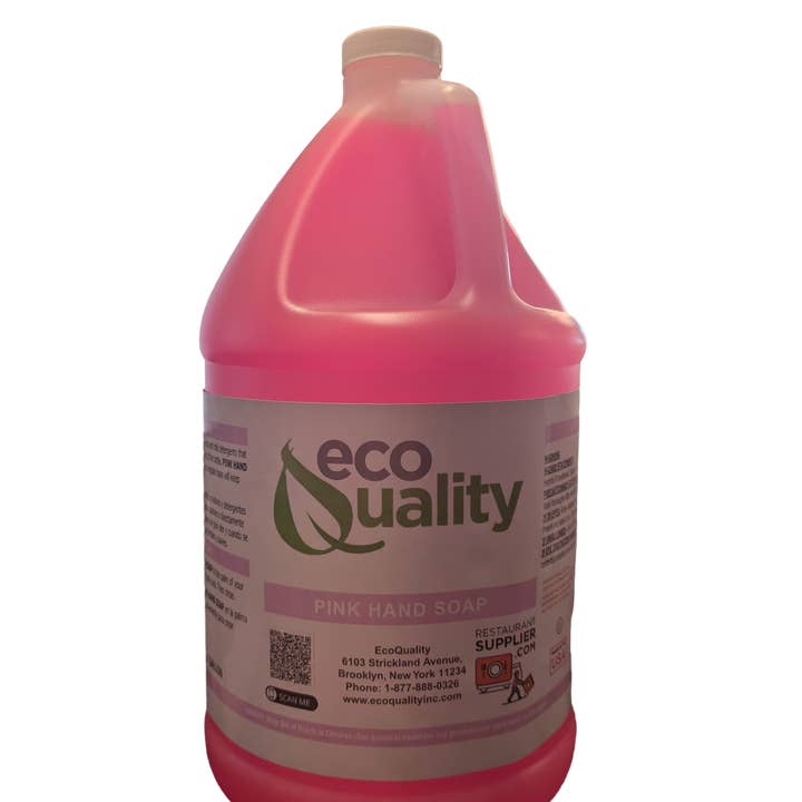 EcoQuality 1 Gallon Gentle Soft Skin Liquid Hand Soap Dispenser Refill for wholesale by EcoQuality