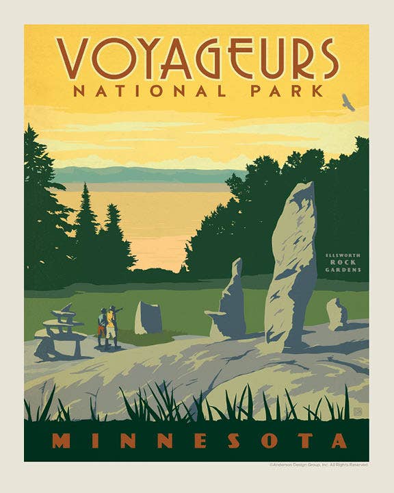 Tourist Courts - Wholesale Art Print - Voyageurs 8"x10" Print0