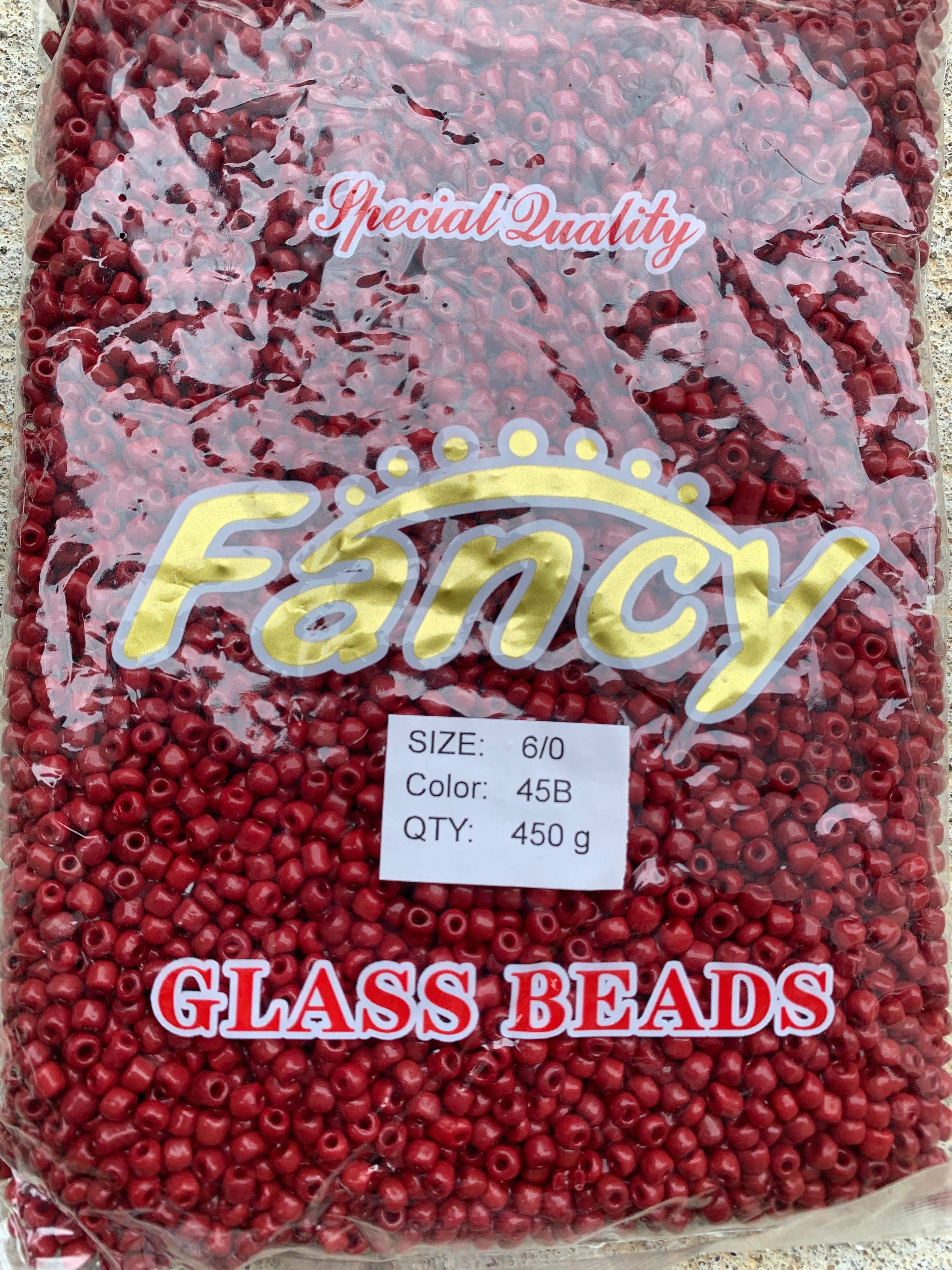 MaddieMayShop – wholesale Pärlor – 6/0 fröpärlor, fröpärlor bulk, glaspärlor 450 gram8