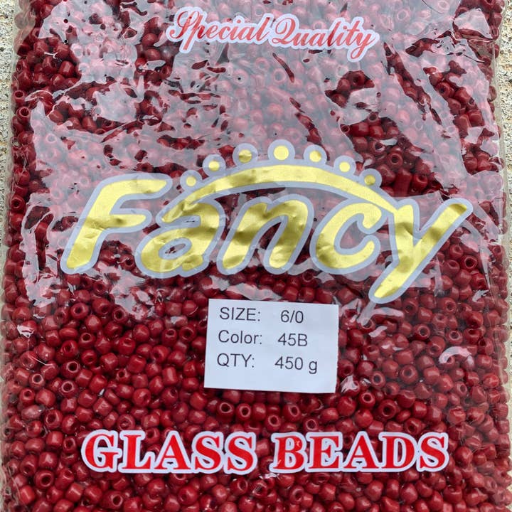 MaddieMayShop - Wholesale Beads - 6/0 Seed Beads, Seed Beads Bulk, Glass Beads 450 Grams8