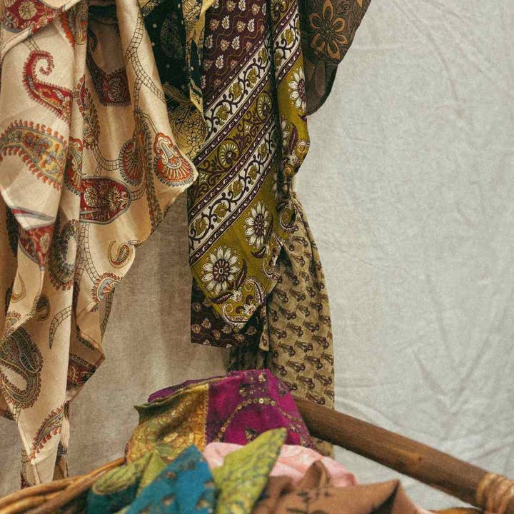 Wylder Trading Company - Wholesale Bandana - Unisex - Wyld Rag™ 100% Silk Bandana (36" x 36") | Oversized Wild Rag5