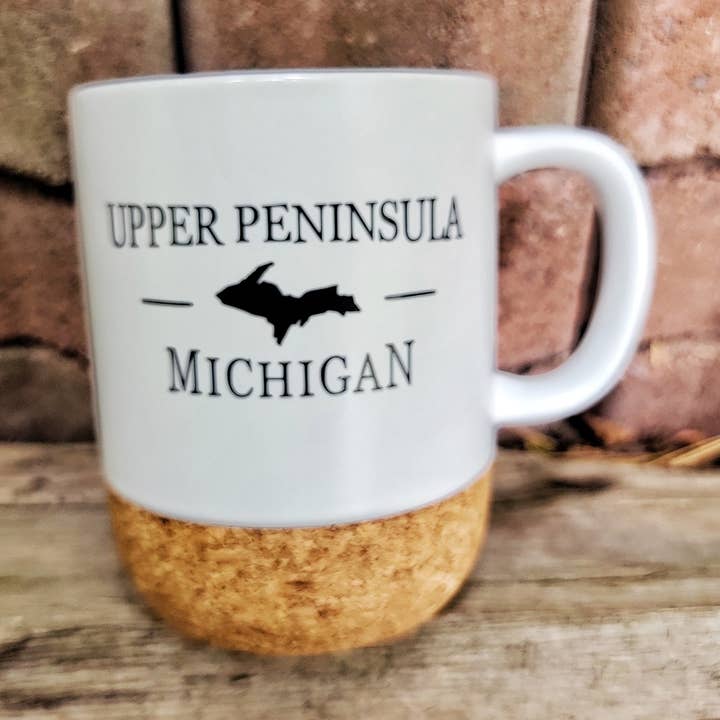 Superior Sweet Water – Caneca por atacado – Caneca de café com fundo de cortiça Upper Peninsula Michigan 0