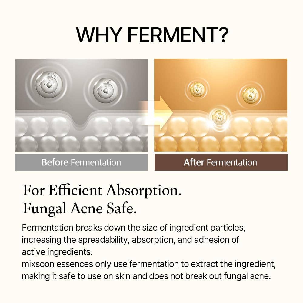 MEHIAZ - Wholesale Facial Serum/Concentrate - mixsoon Bean Essence Korean Skin Care Hydrating Serum 1.69oz4