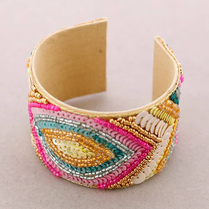 Justerbar armbånd med palietter for engroshandel hos Sonata